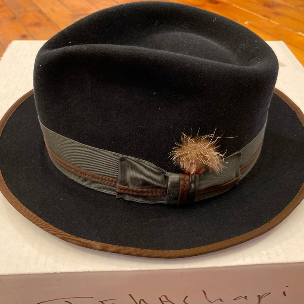 Stetson Tehachapi Dark Blue Fedora Hat